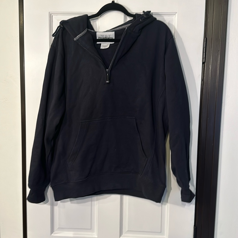 Weatherguard Sweatshirt, men’s size Medium, Navy Blue, heavy weight